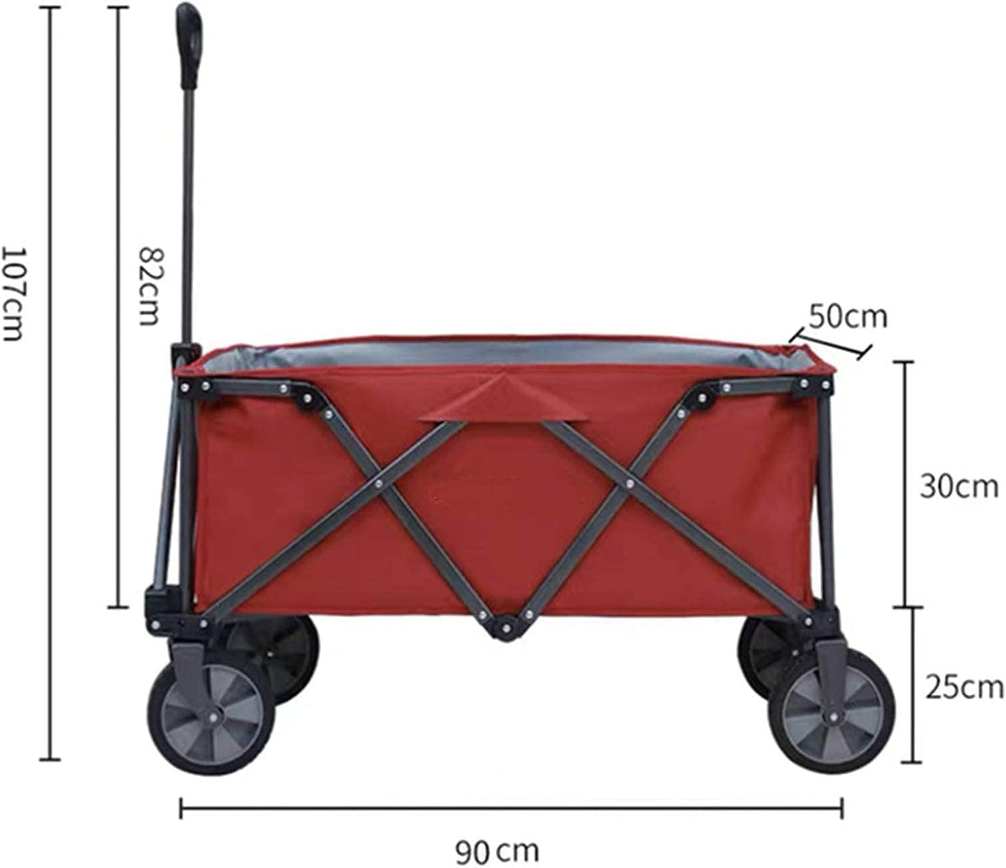 Garden Trolley Cartthe Most Portable Utlity Wagon Shopping Cart Hand T
