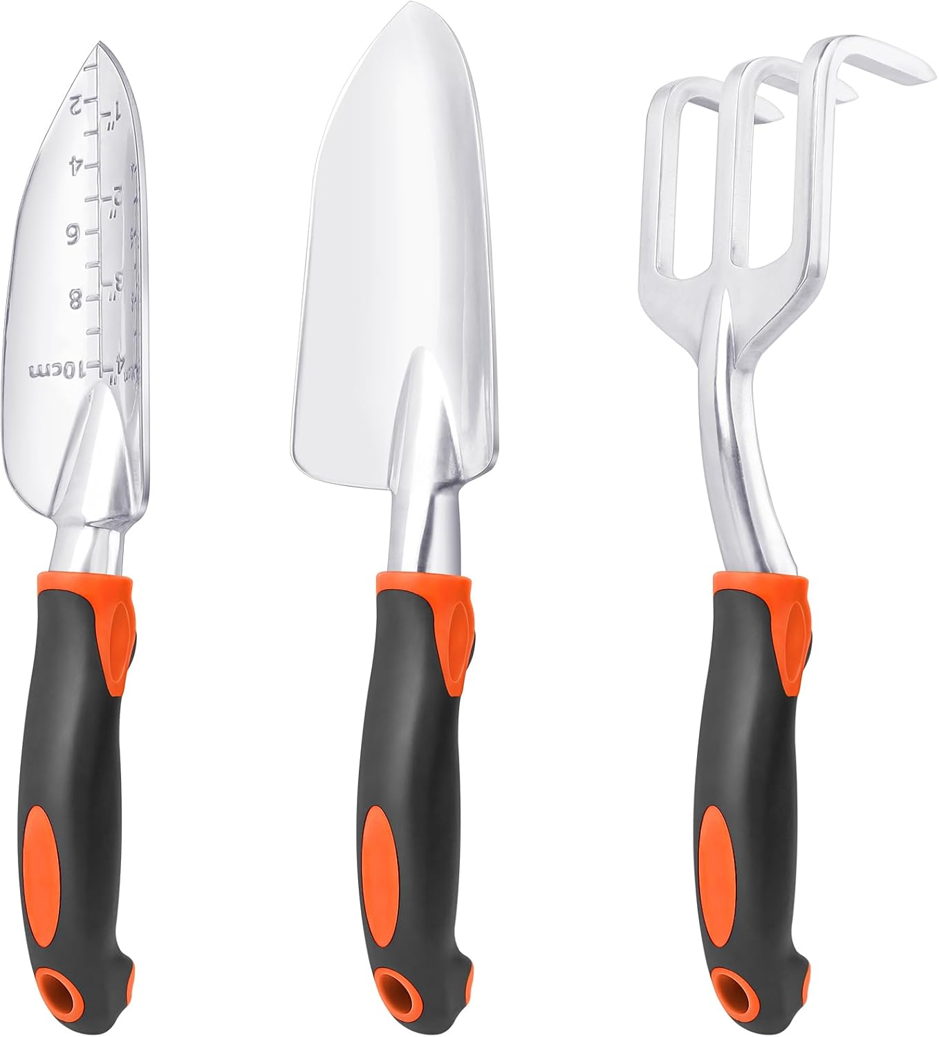 Garden Tools Set, 3 Pack Heavy Duty Gardening Tools Set Include Garden