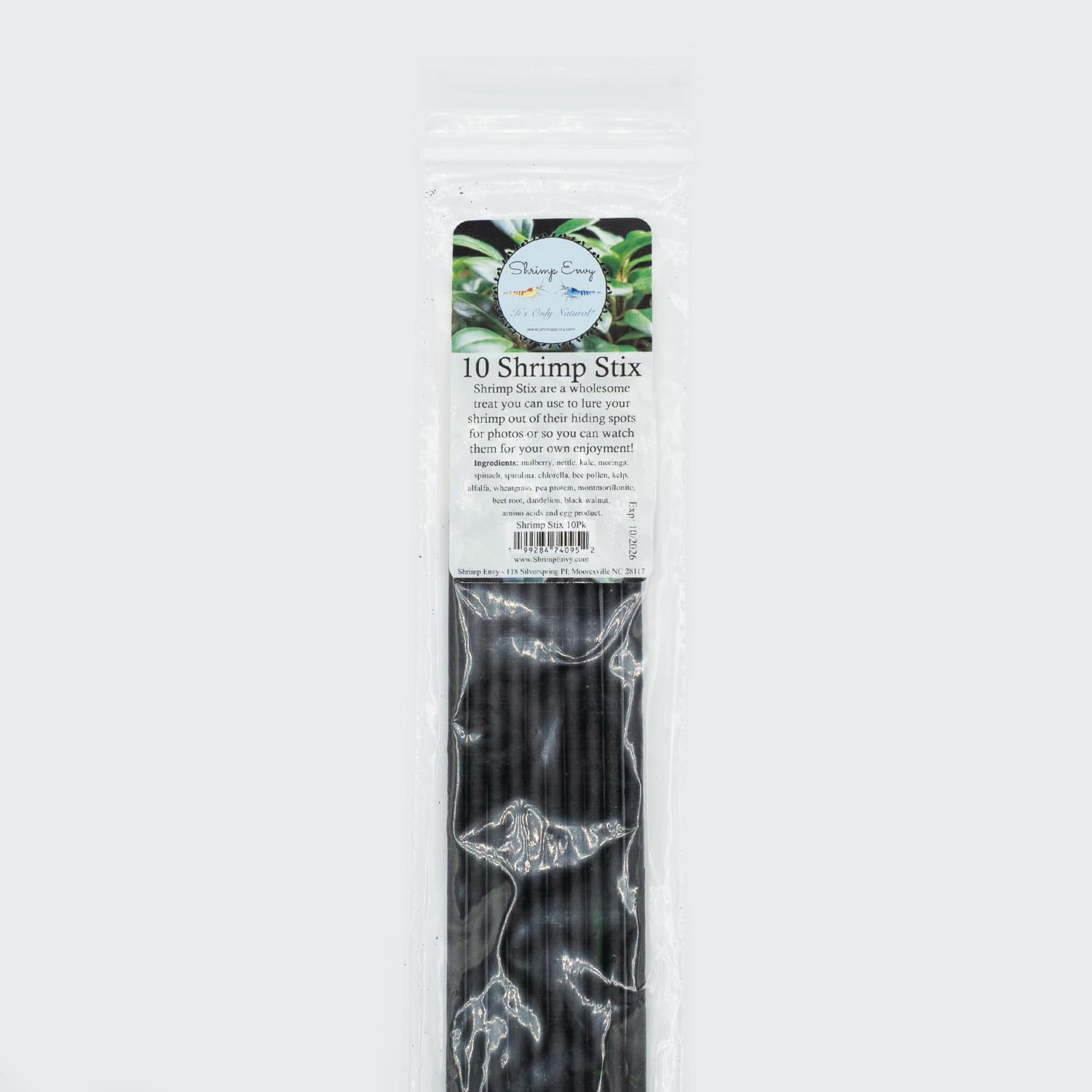 Shrimp Stix by ShrimpEnvy - Aquarium Lollies Food for Fish Snail Crab 