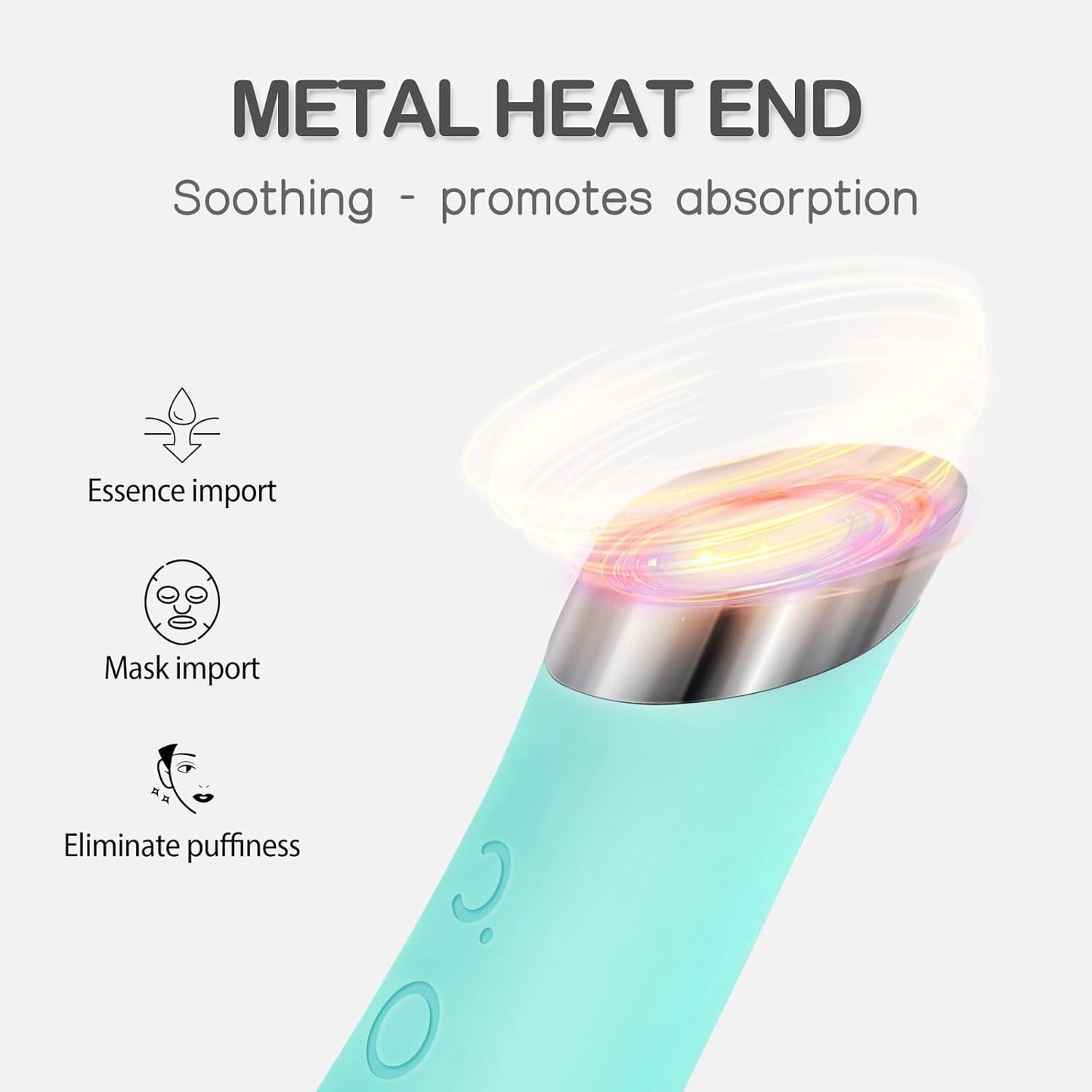 PRITECH Silicone Face Scrubber, Rechargeable Facial Cleansing Brush wi