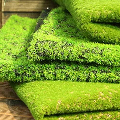 Simulation Lawn False Moss Interior Decoration DIY Fairy Garden Artificial False Moss Decoration Indoor Landscape Mao Lawn - (Color: C)