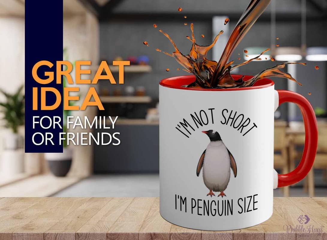 Bird Lover Two Tone Red Edition 11oz - Short Penguin Size - Hummingbir