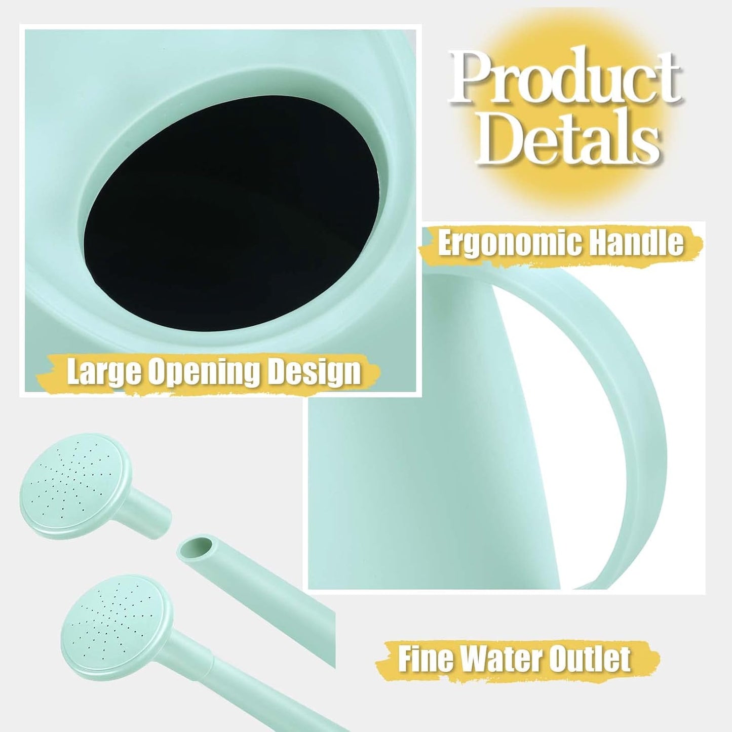 Watering Can for Indoor and Outdoor Plants - Long Spout Water Can for 