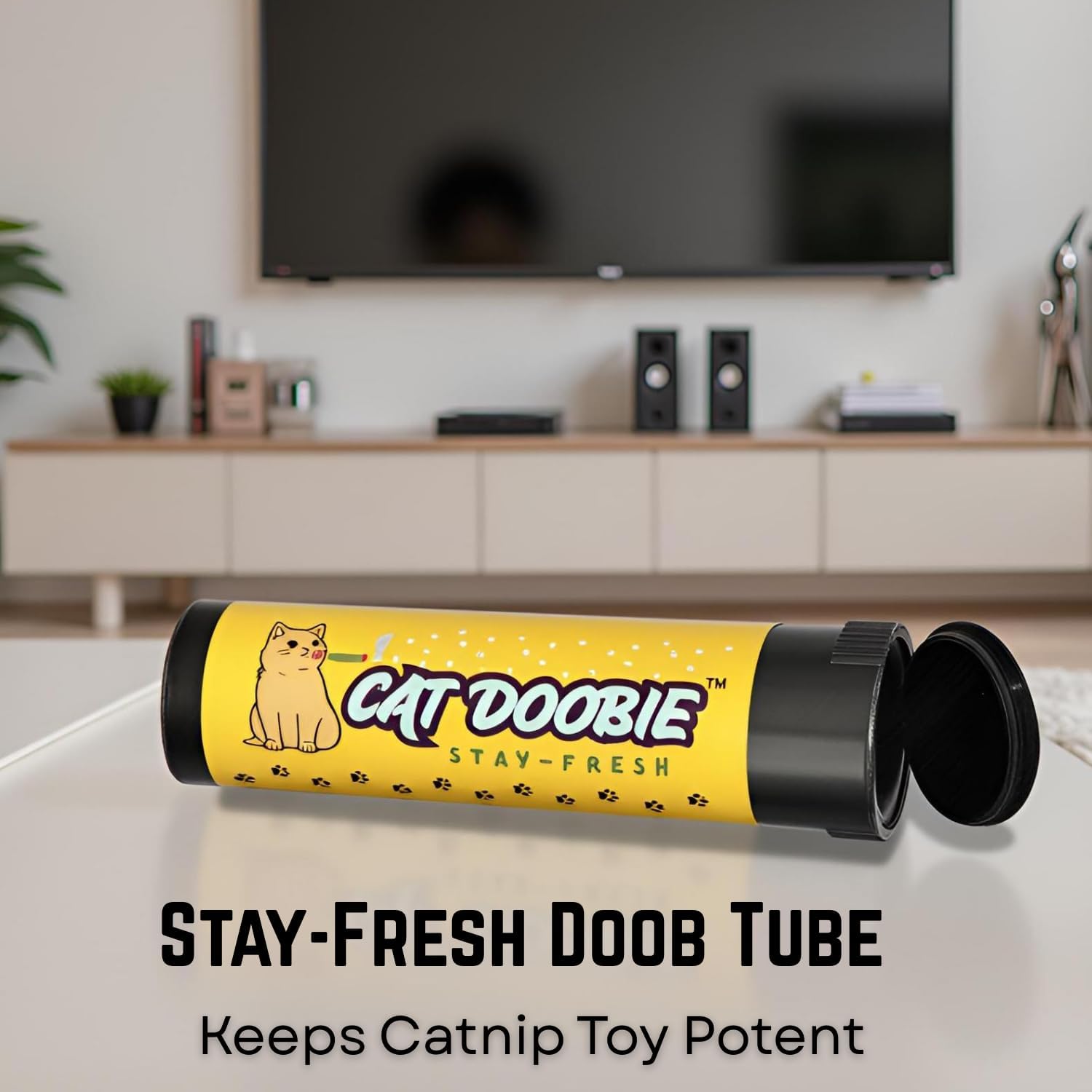 Nestpark Cat Doobie Catnip Cat Toy - Crinkle Kitten Kicker with Extra 