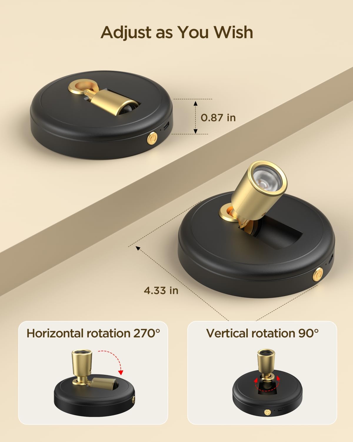 Spot Lights Indoor Led Spotlight: Rechargeable Battery Wireless Up Lig