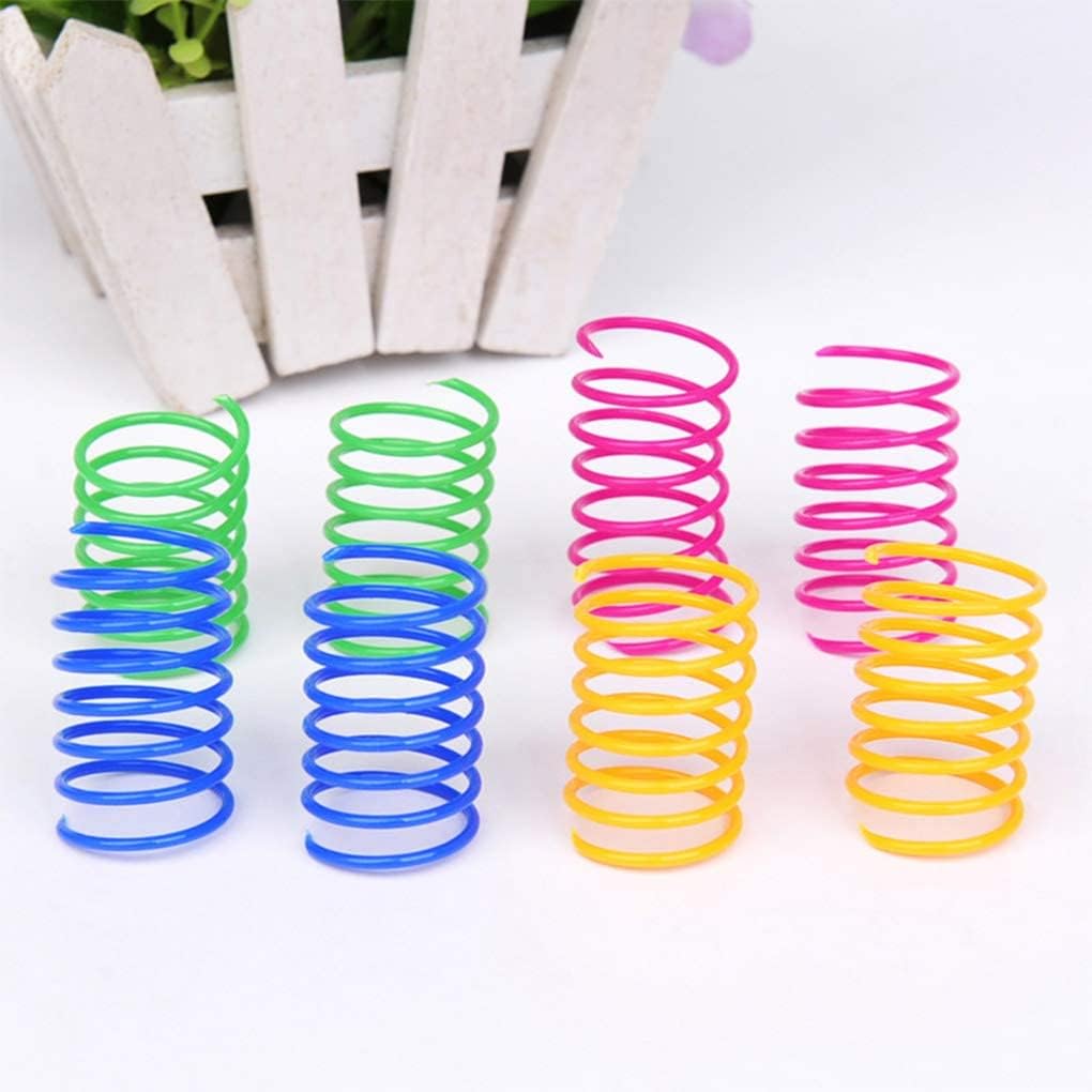 Andiker Interactive Cat Spiral Creative Spring Toy to Kill Time and Ke