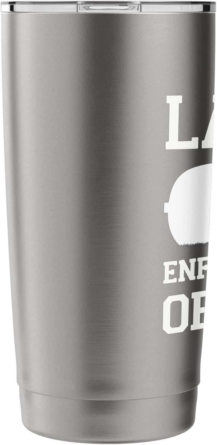 Lawn Enforcement Officer Lawn Mower Lawn Care Expert Stainless Steel Insulated Tumbler