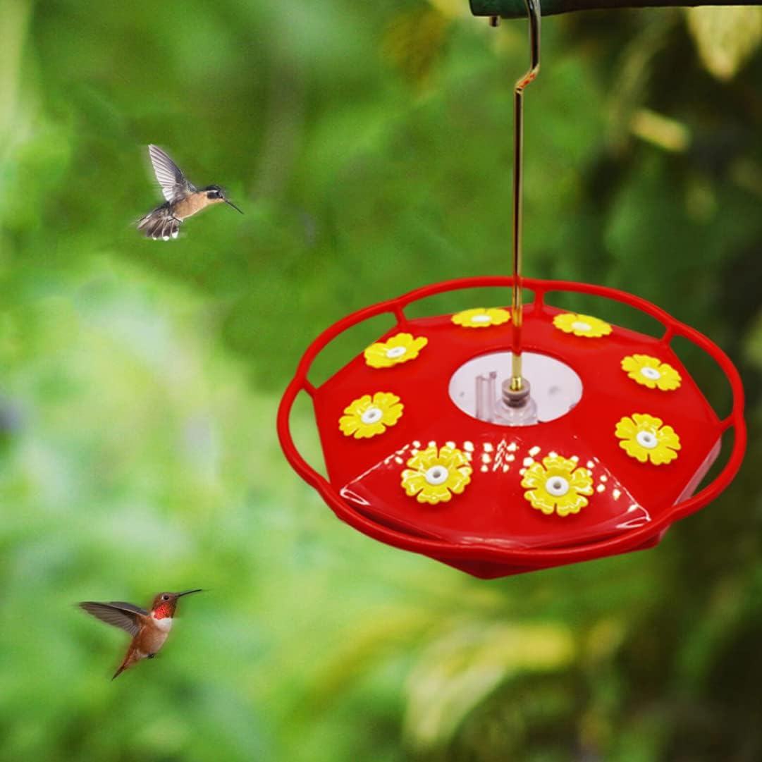 Hummingbird Feeders Hanging Wild Bird Feeder Humming Bird Feeding Station for Outdoor Garden Style 2, Backyard Decor