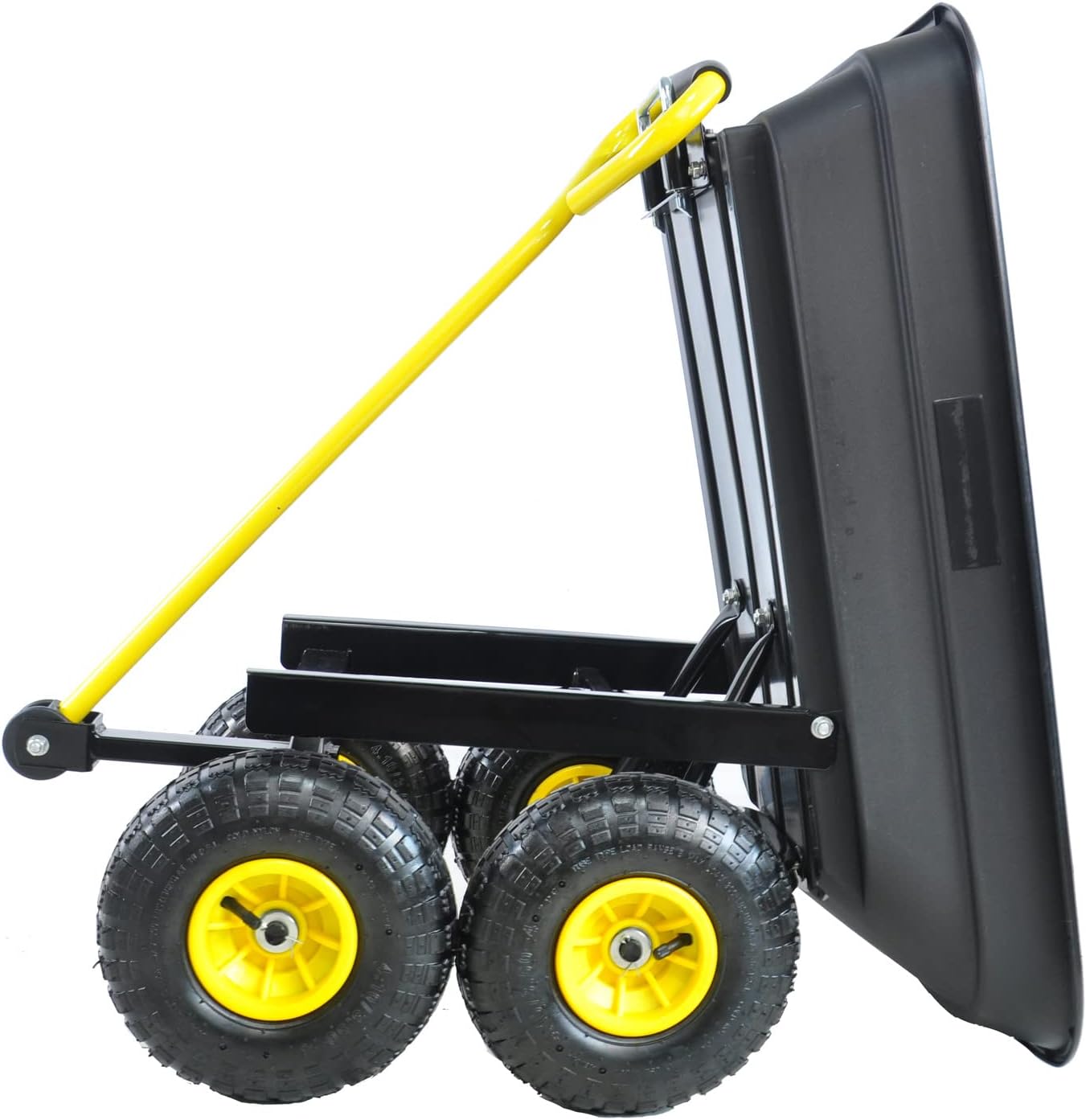 Garden Cart Outdoor Utility Wagon with Solid Wheels Beach Wagon,All Te