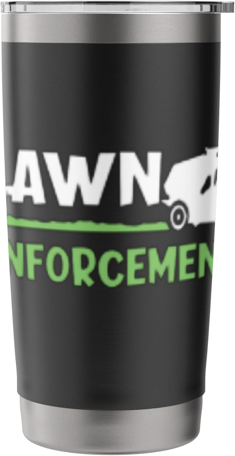 Funny Landscaping Greenskeeper Lawn Enforcement Stainless Steel Insulated Tumbler