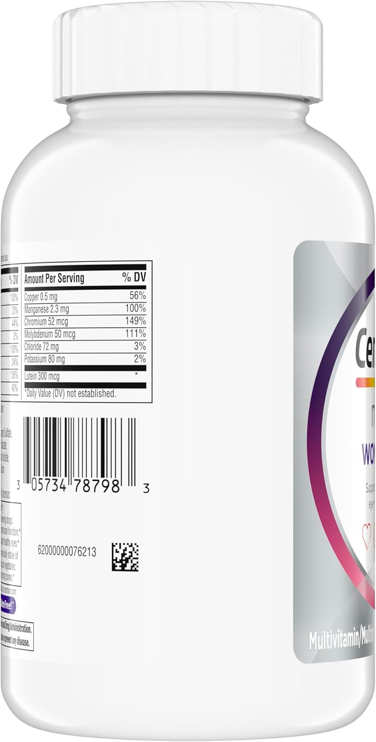 Centrum Minis Silver Women's Multivitamin for Women 50 Plus, Multimine