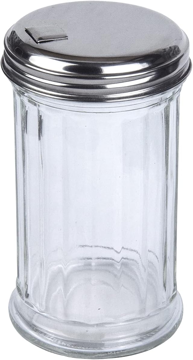 BNYD 유리 설탕 쉐이커 디스펜서 푸어러, 14cm(5.5인치)