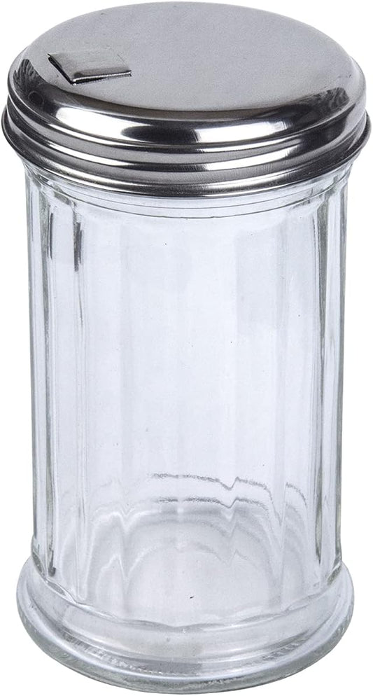 BNYD 유리 설탕 쉐이커 디스펜서 푸어러, 14cm(5.5인치)