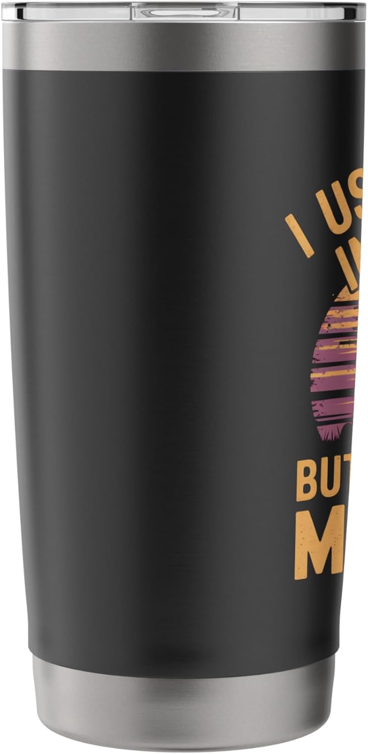 Funny Lawn Care Humorous Marriage Quote Stainless Steel Insulated Tumbler