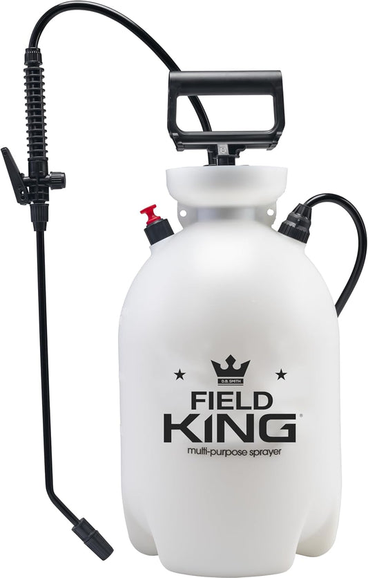 FIELD KING 2 Gallon, Easy Pump Lawn & Garden Sprayer with Anti-Clog Te