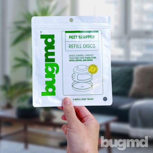 BugMD Flea Trap Refill Disc - Pest Trapper, Traps Pest Control Sticky 