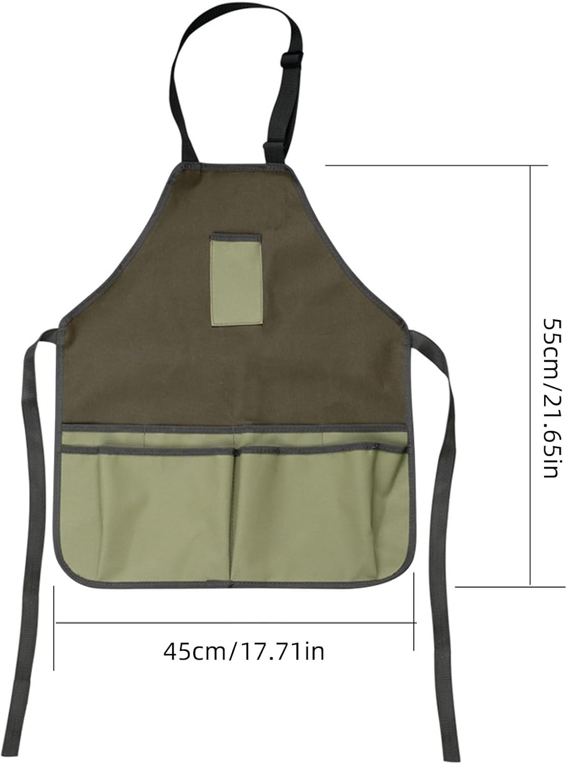 Gardening Apron, Garden Apron for Women with Pockets, Waterproof Cloth Tool Apron Thickening Garden Tools Belt Multifunction for Women Men