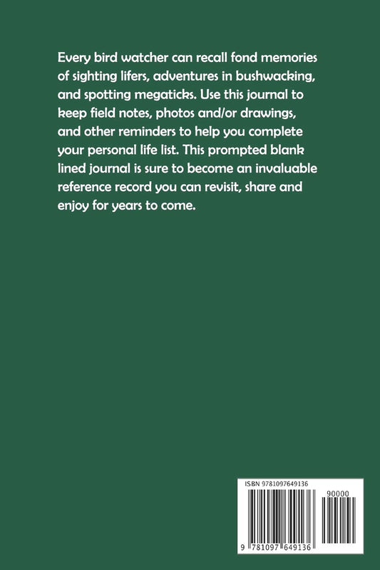 Bird Nerd, A Twitcher's Notebook: Field Notes for Birders