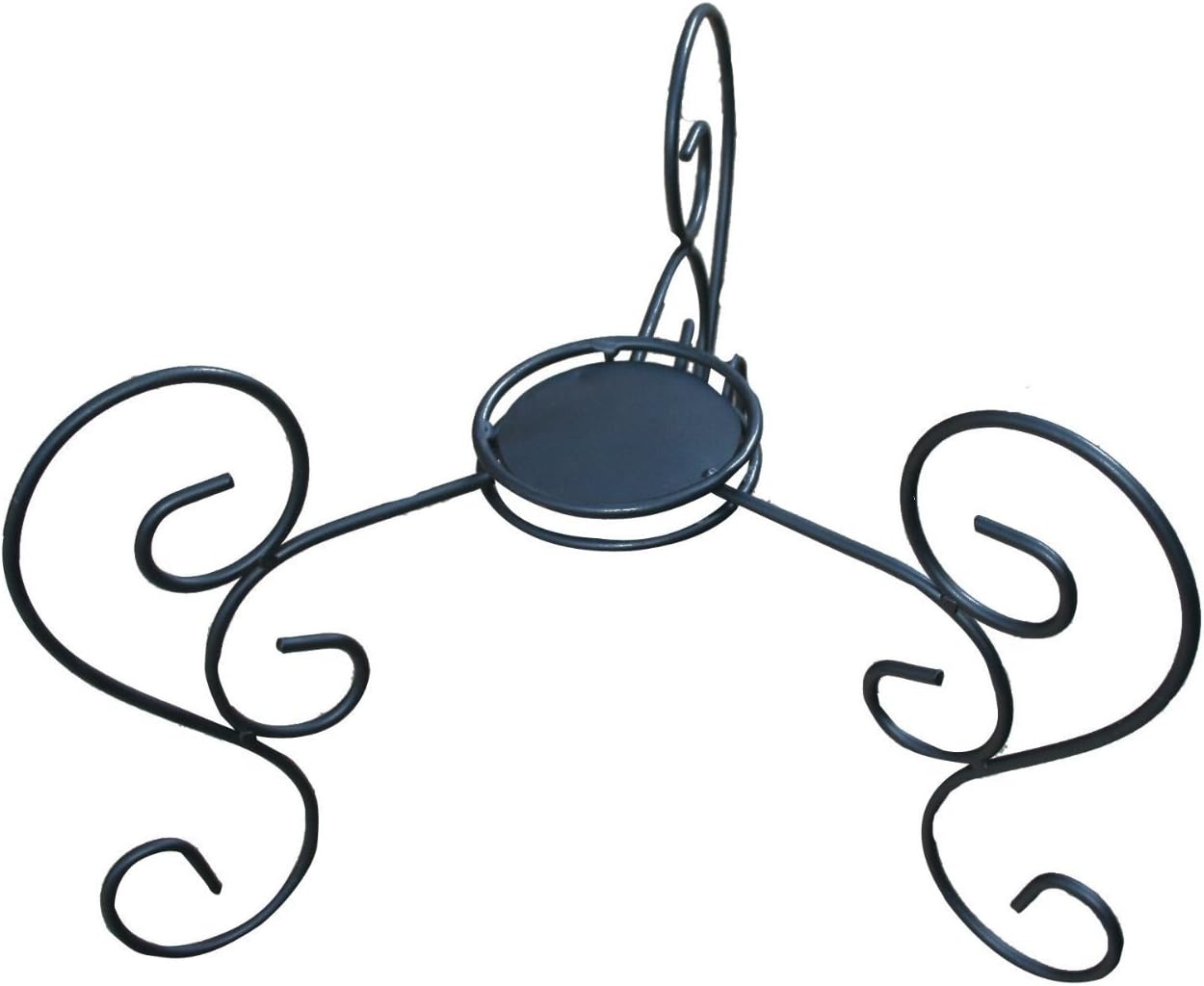 Evergreen Garden Scroll Tabletop Birdbath Stand