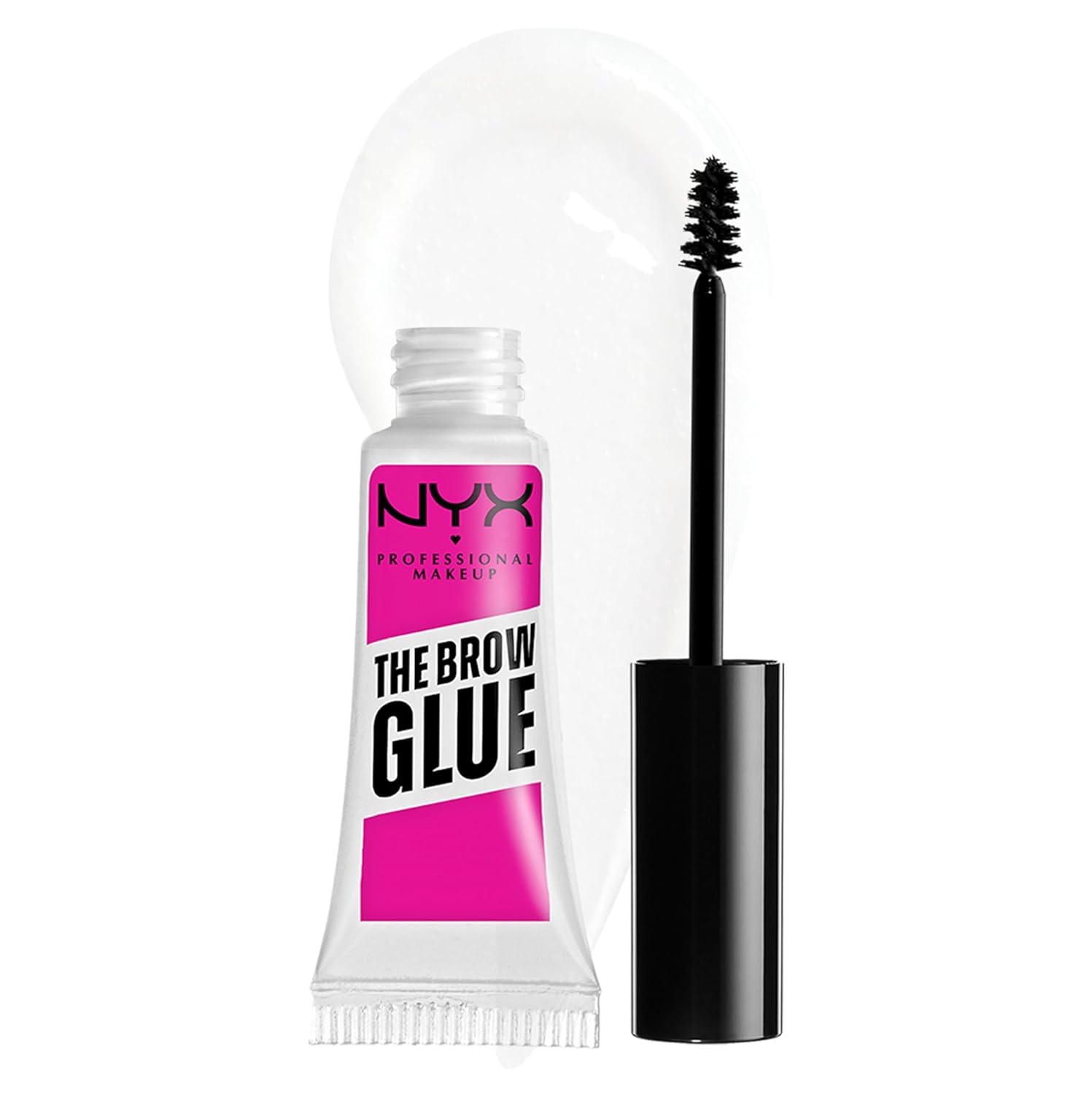 NYX PROFESSIONAL MAKEUP The Brow Glue, Extreme Hold Eyebrow Gel - Clea