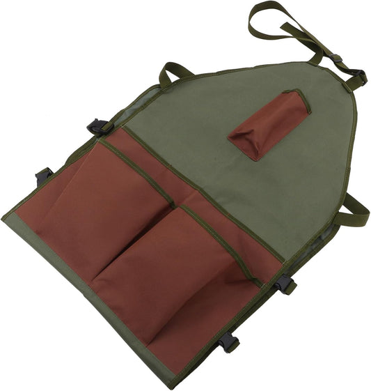 Milisten Garden Harvesting Apron with Pockets Oxford Cloth Extended for Leg Fit for All for Gardening Pruning and Outdoor Use