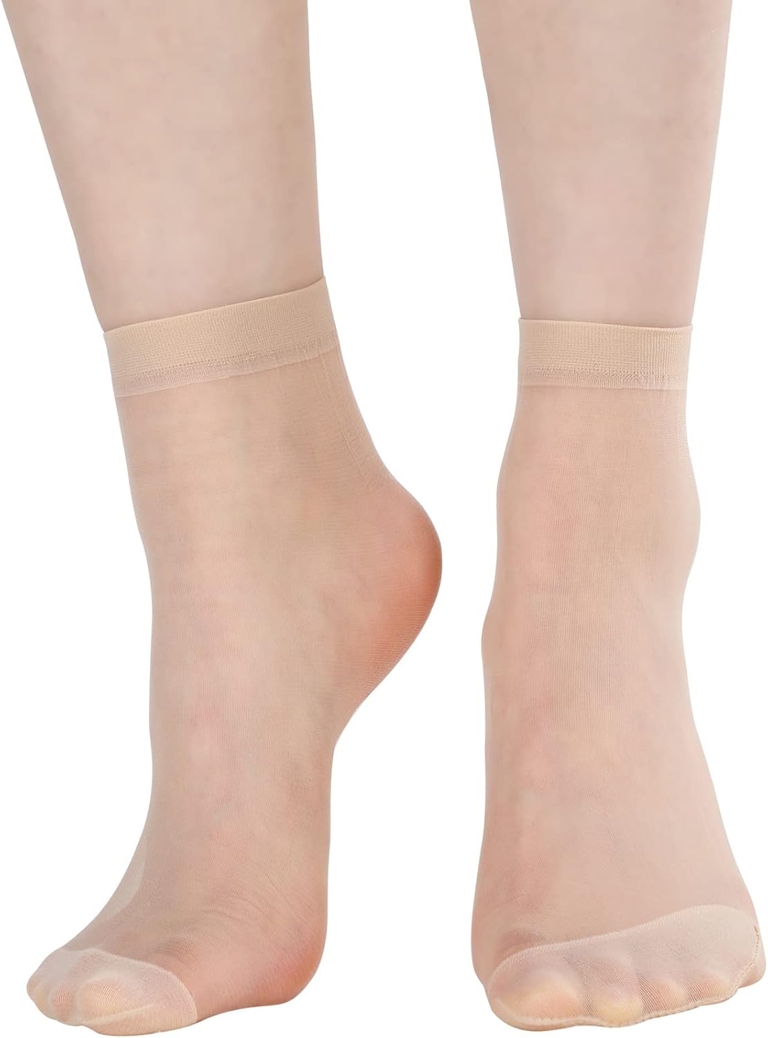 Bencailor 24 Pairs Women's Sheer Ankle Socks Thin Nylon Socks for Wome