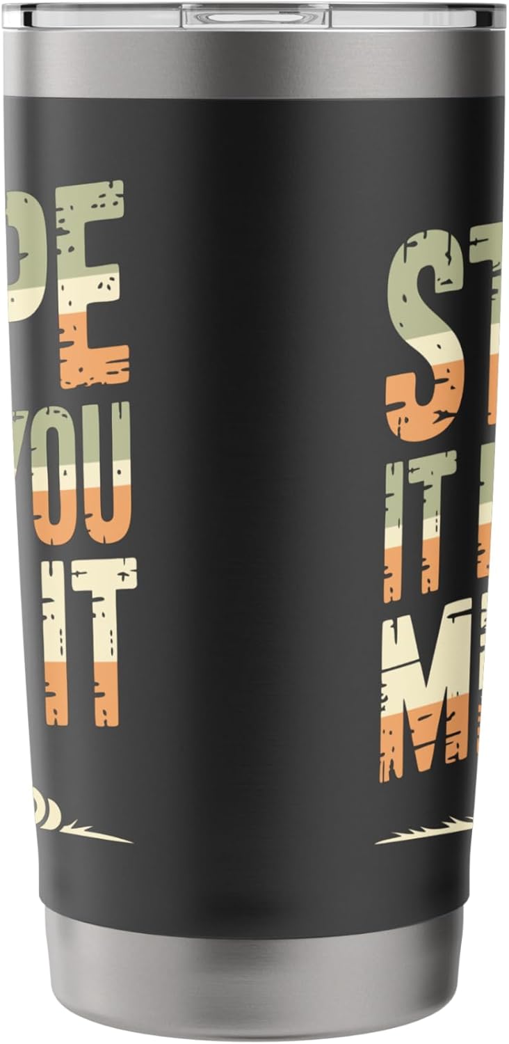 Funny Lawn Striper Lawn Care Stainless Steel Insulated Tumbler