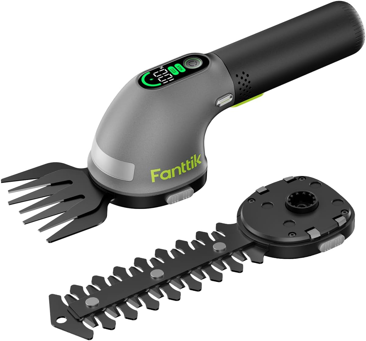 Fanttik Z10 Pro Cordless Hedge Trimmer, 6” Shurbbery Trimmer & 3.5” Gr