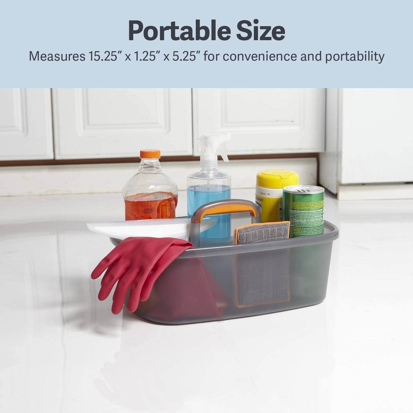 Casabella, Bucket Caddy Rectangle 4 Gallon