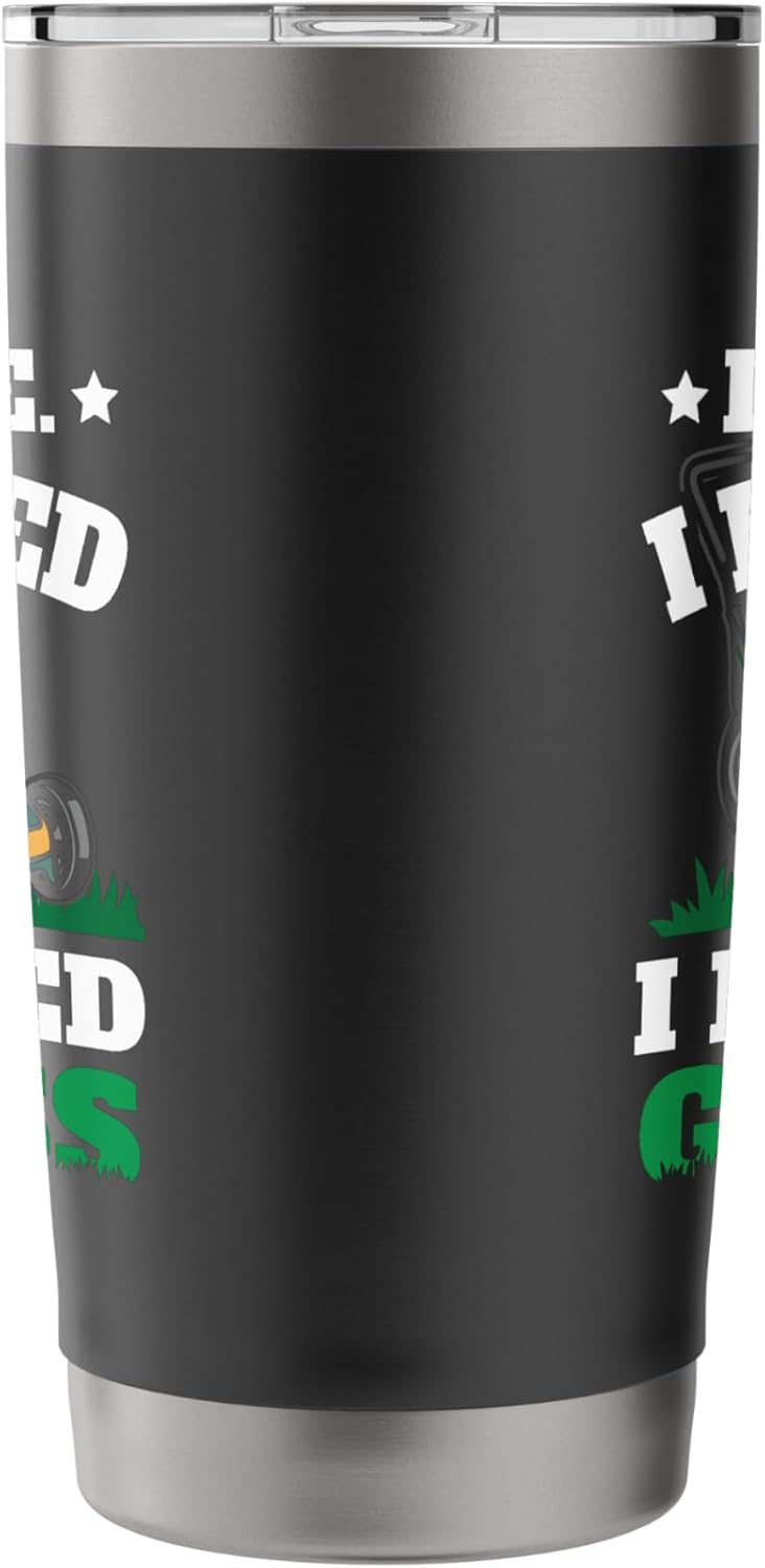 I Came I Mowed I Kicked Grass Funny Yard Work Enthusiast Stainless Steel Insulated Tumbler