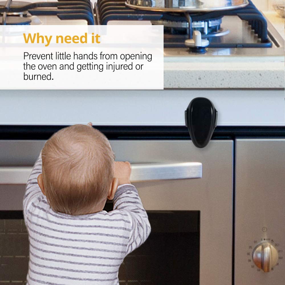 Mom's Choice Gold Awards Winner - EUDEMON 1 Pack Childproof Oven Door 