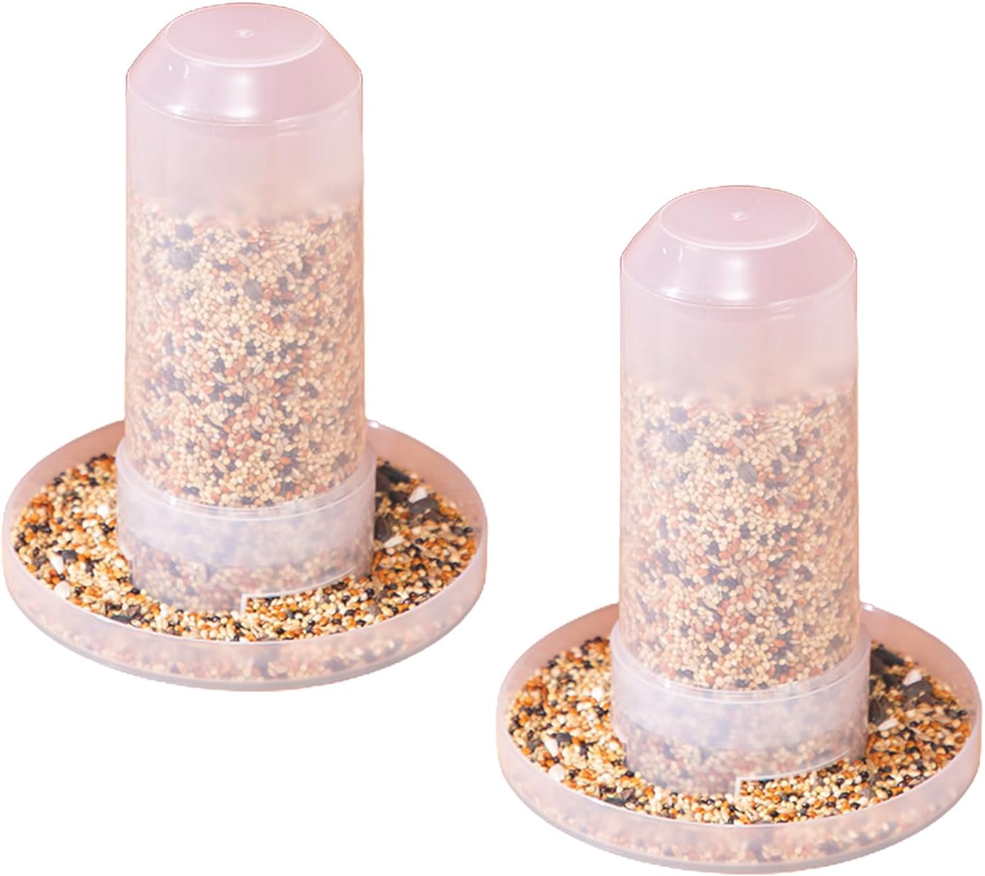 2pcs Chicken Bird Drinker Feeder Bucket Poultry Chicken Drinking Plate Feeding Cup Farm Animals Poultry Farm Tool Chicken Dispenser Automatic Chicken Dispenser Chicken Dispenser Outdoor