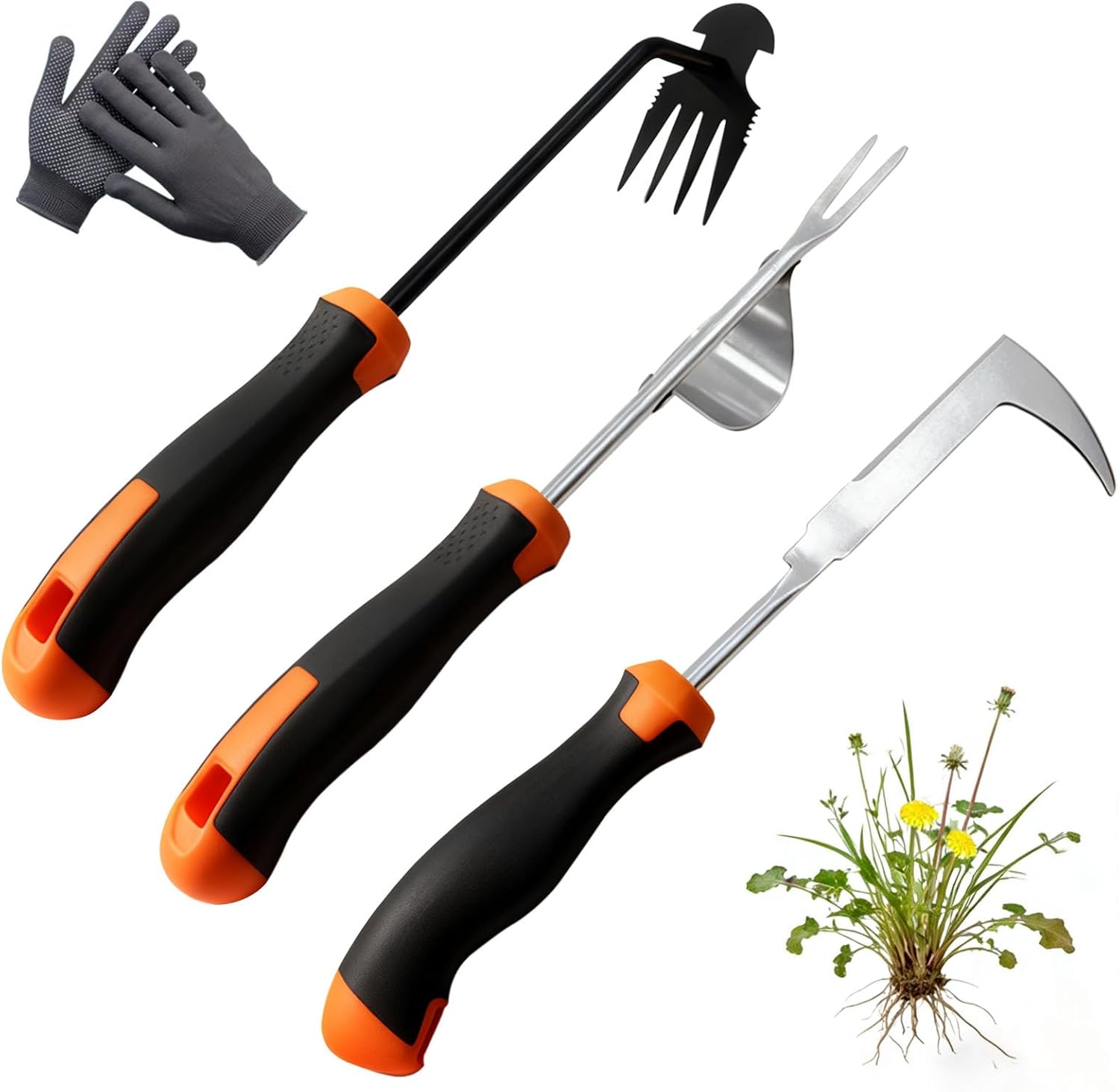 Weed Puller Tool, 2026 New Portable Hand Weeder Tool, Weeding Tool wit