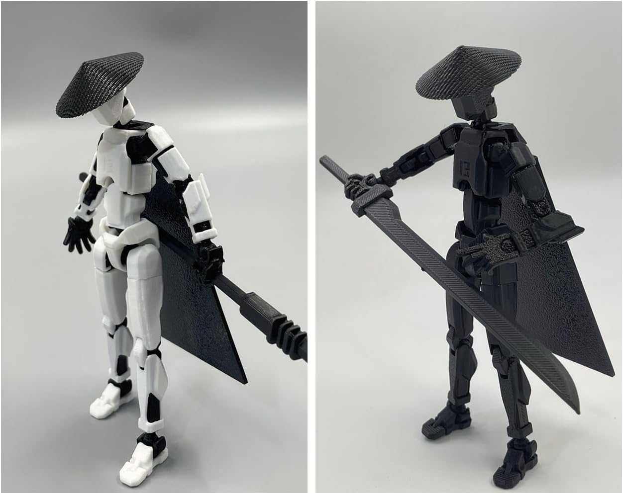 Titan 13 Action Figure Set (Assembly Completed), 3D Printed Multi-Join
