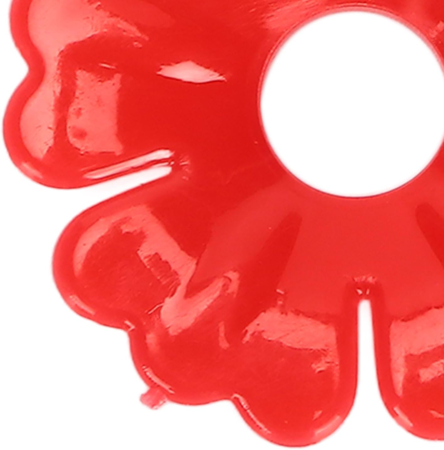 Hummingbird Feeders 30 Set Wild Bird Flower Feeder, Bird Feeder Replacement Parts Feeding Ports Hummingbird Feeders for Outdoors, 1.2in Small Flower Feeder for Hummingbird (Red)