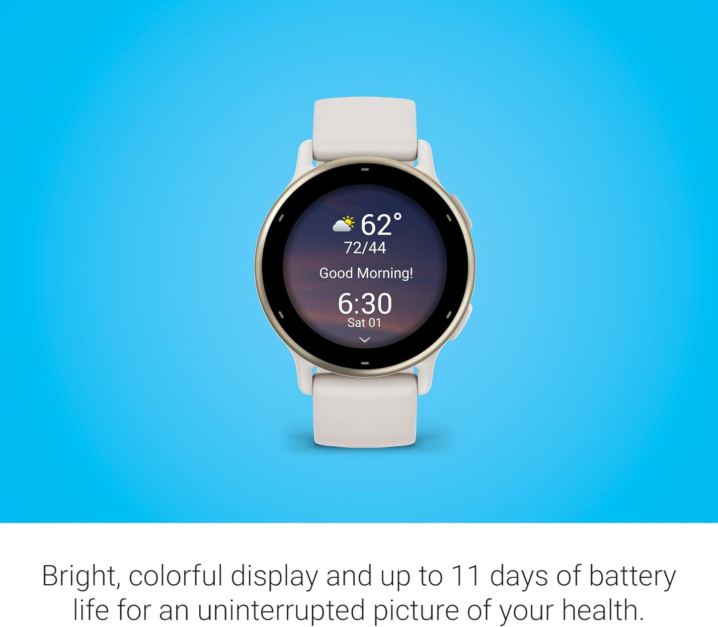 Garmin vívoactive 5, Health and Fitness GPS Smartwatch, AMOLED Display