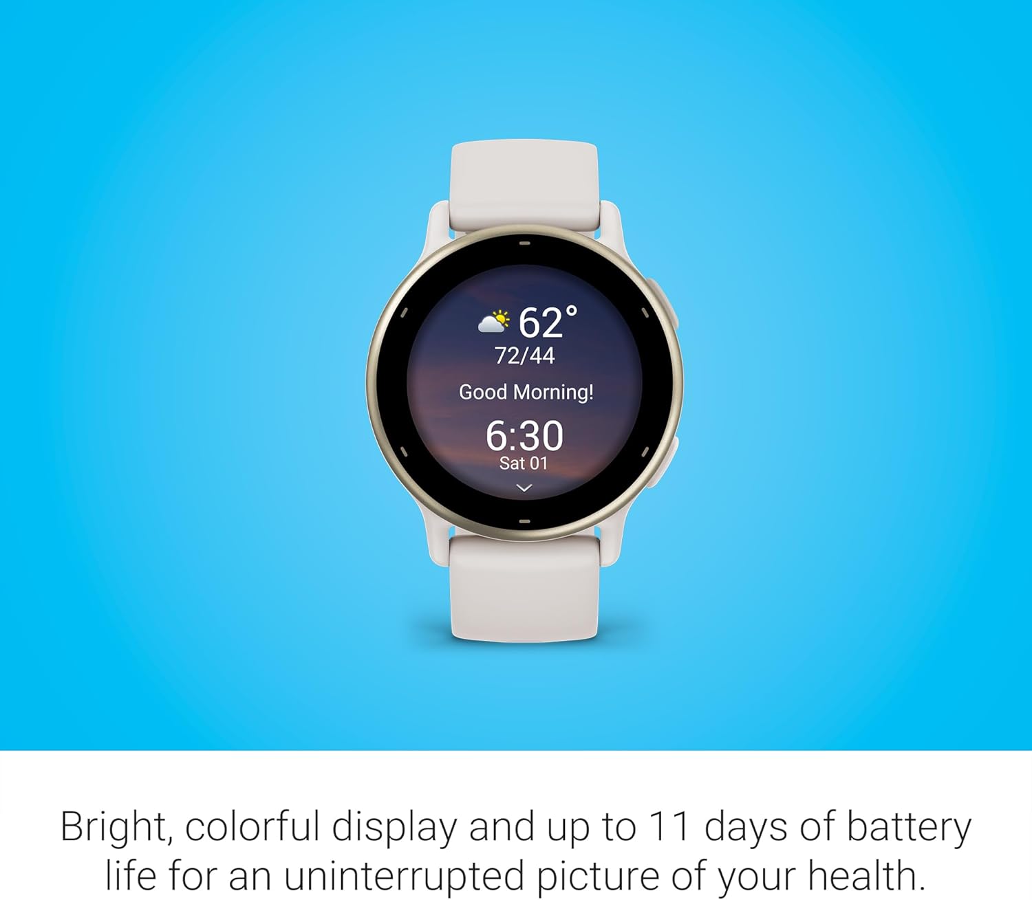 Garmin vívoactive 5, Health and Fitness GPS Smartwatch, AMOLED Display