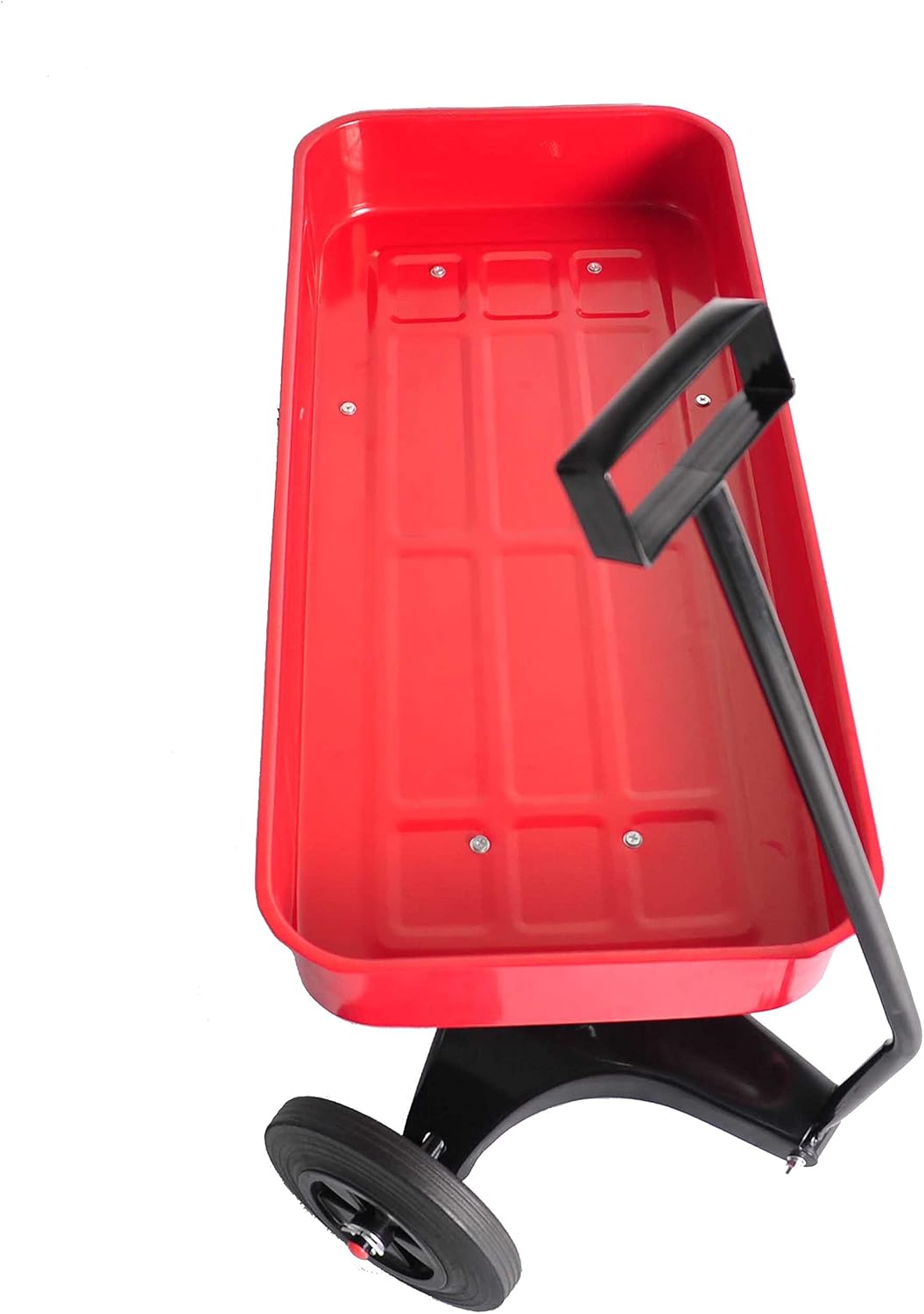 Garden Cart Outdoor Utility Wagon with Solid Wheels Beach Wagon,All Te