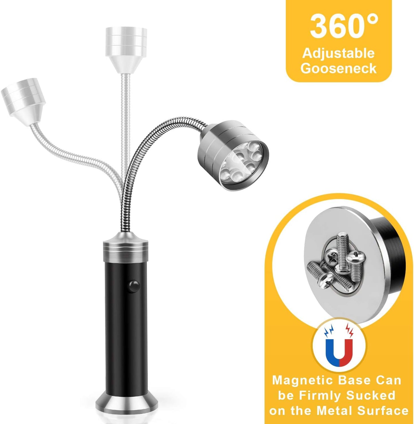 KOSIN Barbecue Grill Light Magnetic Base Super-Bright LED BBQ Lights-3