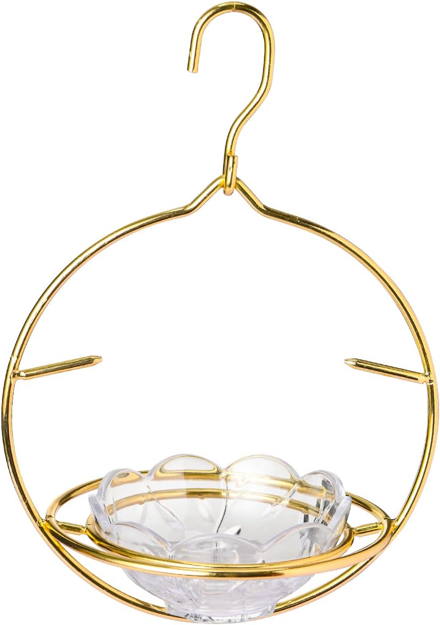 Oriole Feeders for Outdoors Hanging with Fruit Holder, Golden Oriole Feeders, Easy to Disassemble and Wash, Used for Bird Watching in The Courtyard