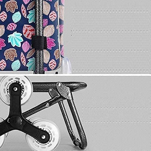 Tri-Wheel Foldishoppitrolley Lightweight Stair Climbicart with Waterproof Bag for Indoor/Outdoor/Travel/Office