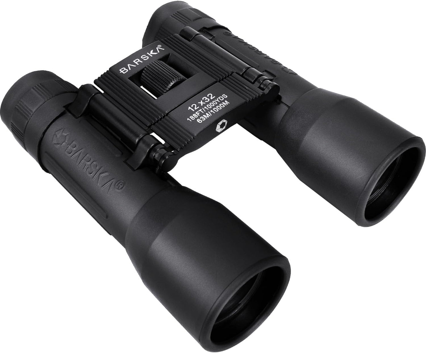 Barska Lucid View Compact Binoculars – Fully Coated Roof Prism, Center Focus, Lightweight Outdoor Binoculars for Bird Watching, Hiking, and Travel