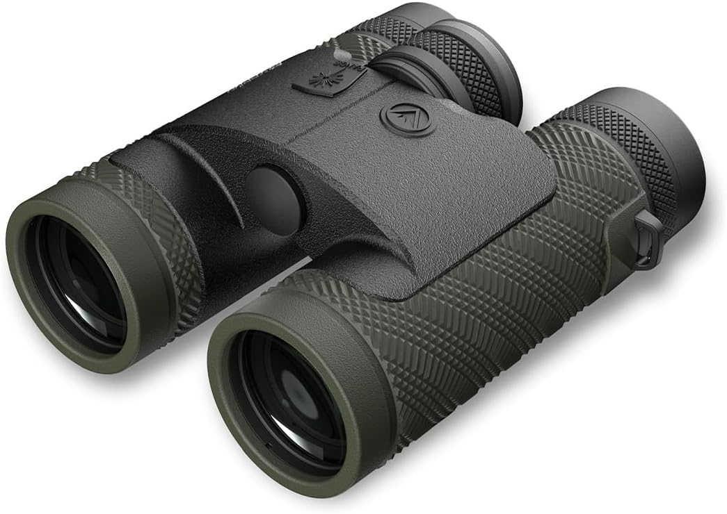 BURRIS SignatureHD LRF Binocular, Green/Gray (300299)