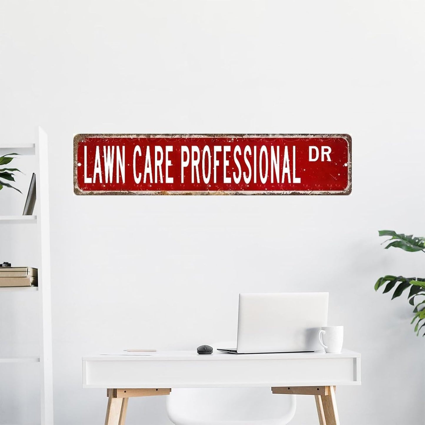 Funlucy Profession Vinyl Wall Stickers Lawn Care Professional Wall Art Murals Home Decor Gift for Lawn Care Professional Wall Decals Stickers for Bedroom Car Window Backdrop Furniture Birthday Gift