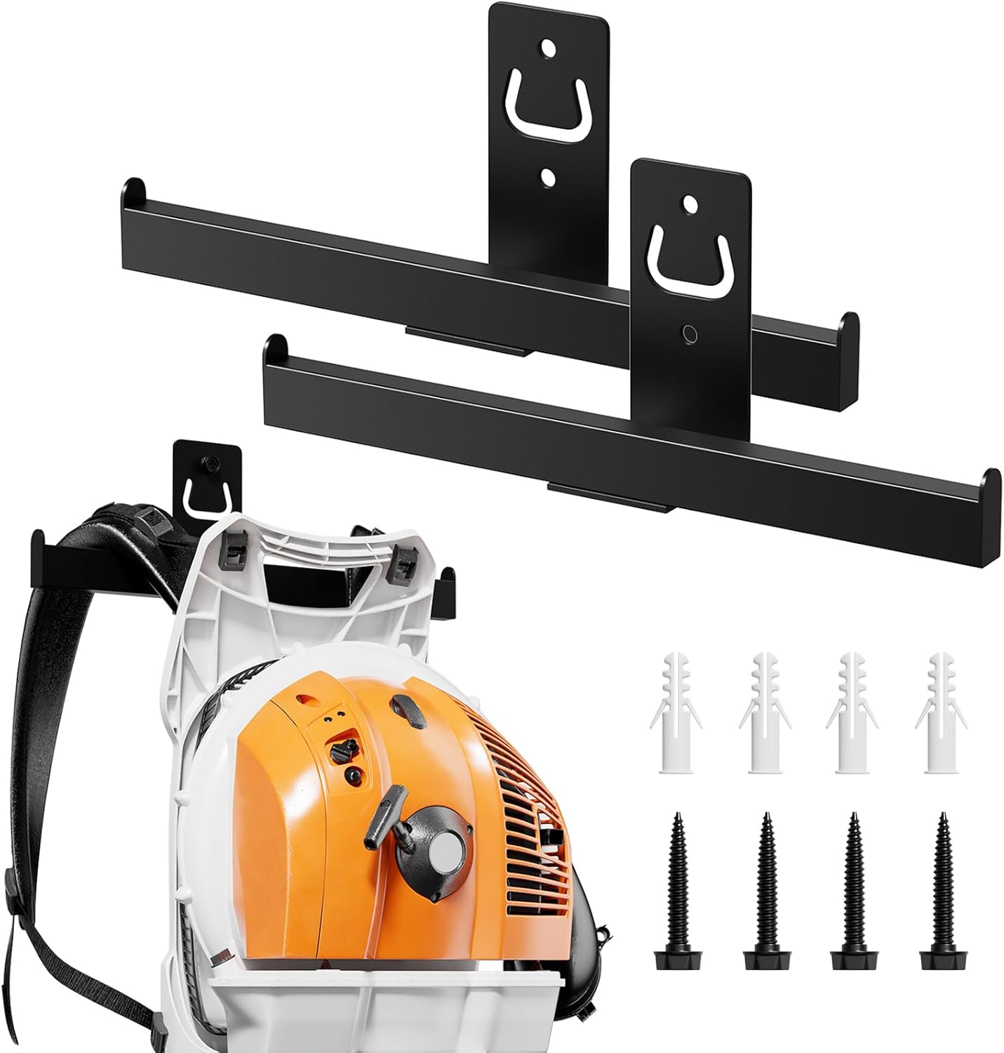 Backpack Leaf Blower Hanger, Backpack Sprayer Wall Mount,Heary Duty Ch