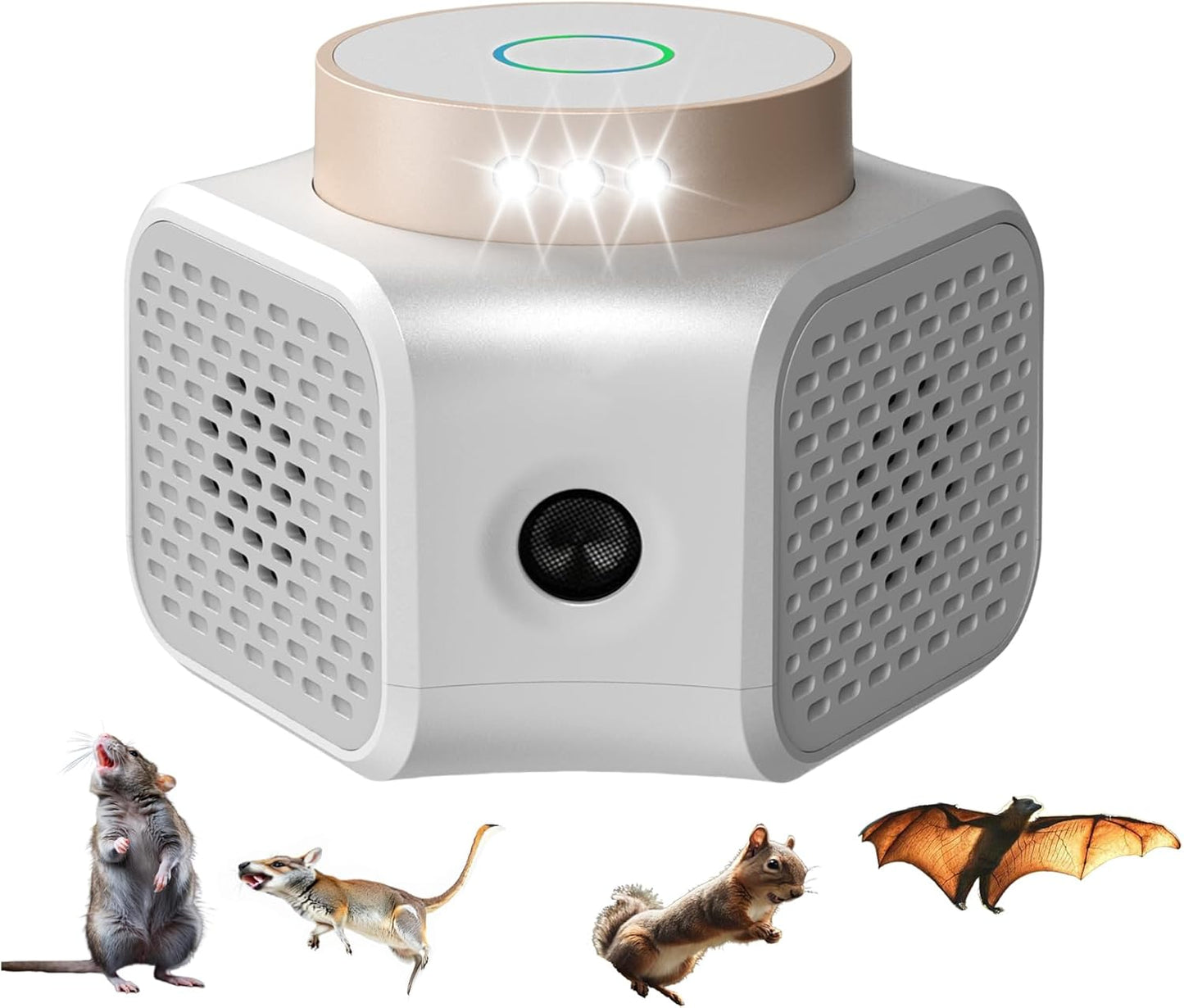 Pest Repellent Ultrasonic Plug in,Mice Repellent Indoor Rodent Squirre