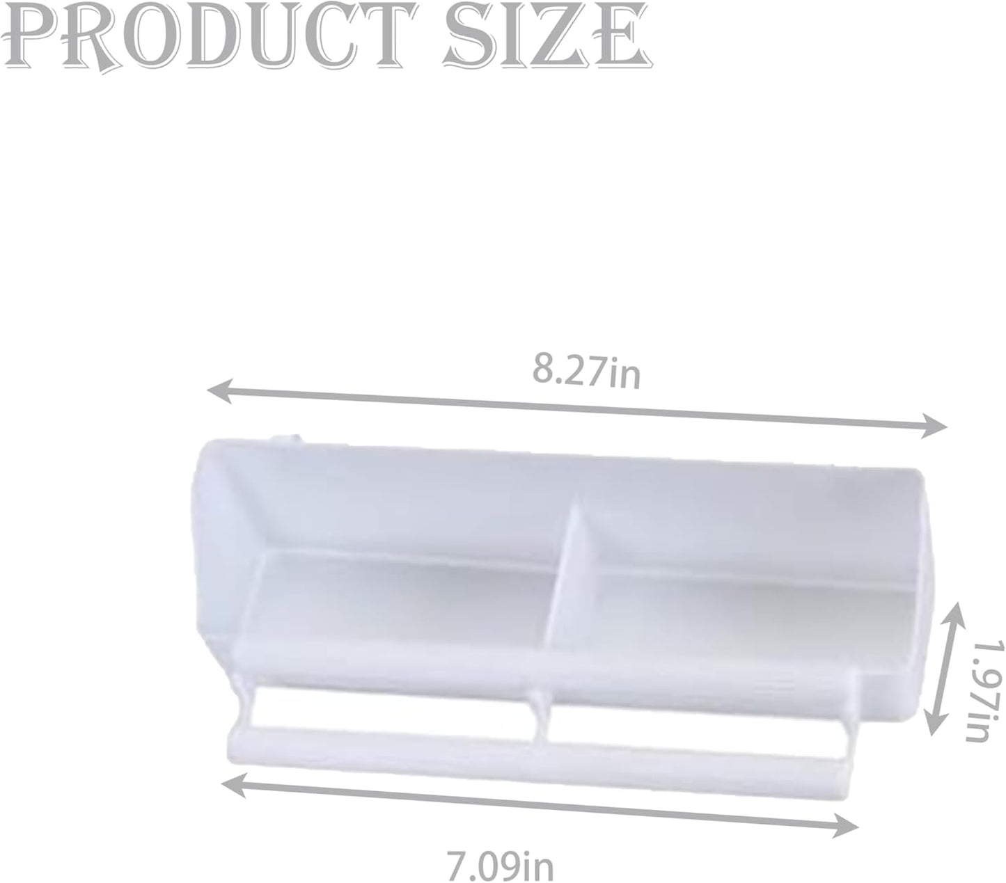 4 Pack Bird Cage Feeder Bird Feeder for Cage & Comederos para Pajaritos - Double Cups PP Material Holds More Feeds for Small Birds