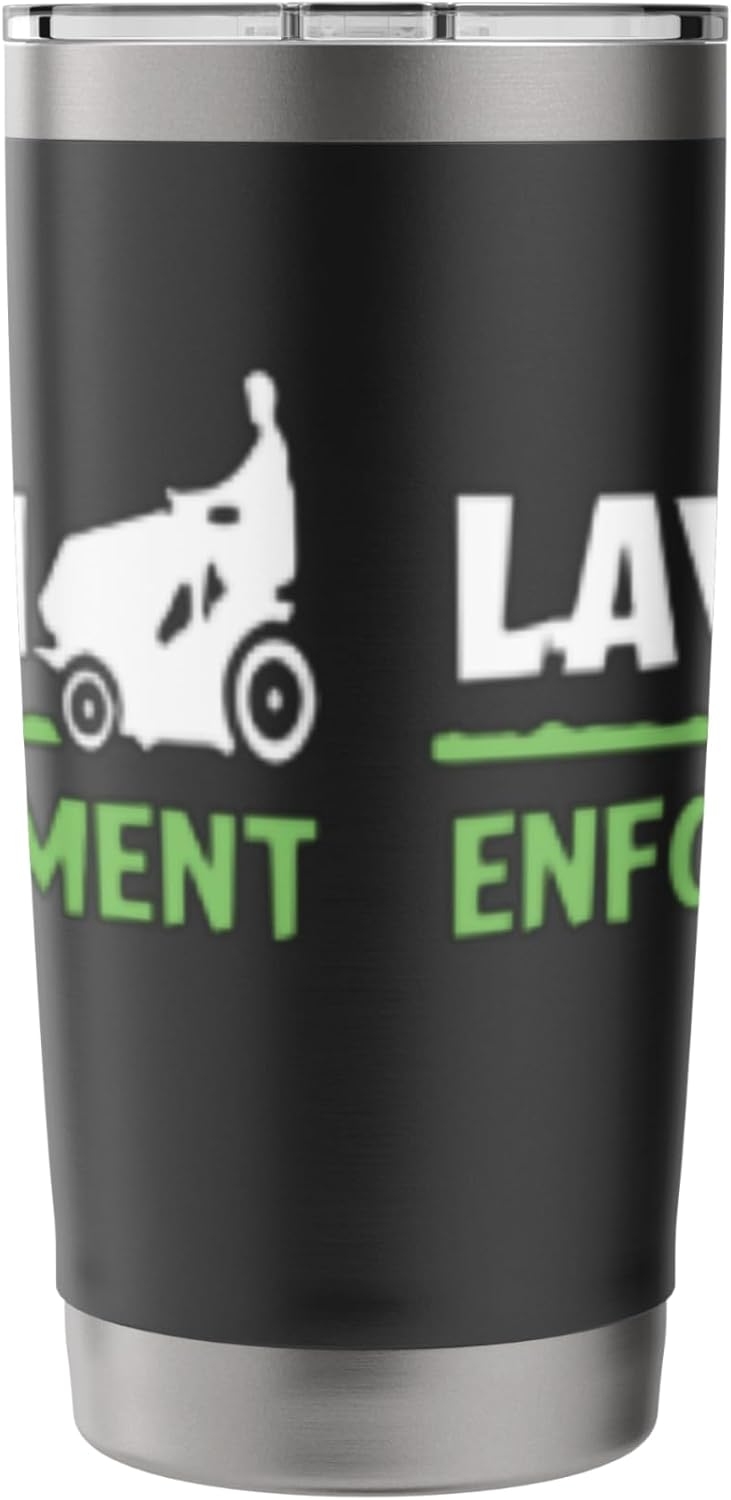 Funny Landscaping Greenskeeper Lawn Enforcement Stainless Steel Insulated Tumbler