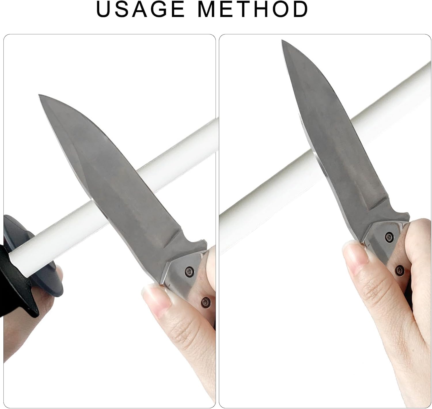 Professional Cutter Sharpener Rod Kitchen Cutter Sharpening Rod Cerami