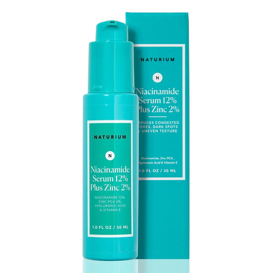 Naturium Niacinamide Face Serum 12% Plus Zinc 2%, Anti-Aging, Pore Min